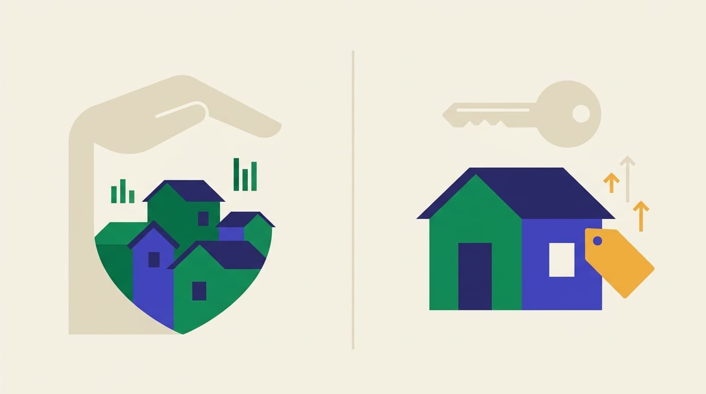 Two approaches to housing in Belgium: rent controls and public housing on one side, access to ownership on the other